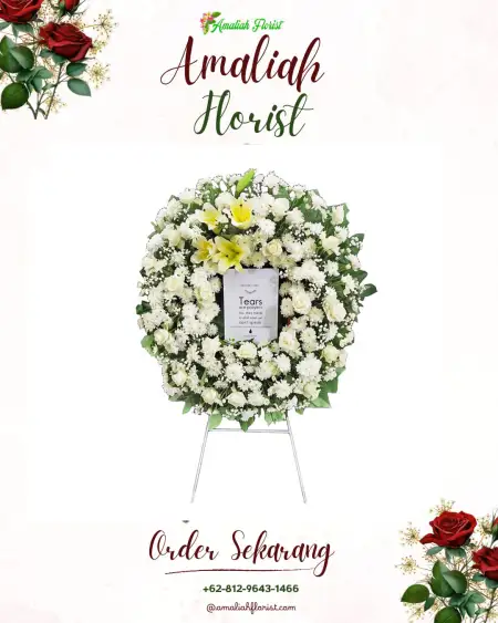 Krans Bunga Duka Pakong